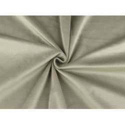 Catifea netedă, lățime 280 cm - Gri verzui deschis (1 Metru)