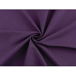 Tricot bumbac pentru articole sportive - Mov închis (1 Metru)