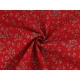 Țesătură de bumbac / pânză subțire - Vișiniu (1 Metru)