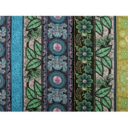 Țesătură de bumbac / pânză subțire - Verde deschis (1 Metru)