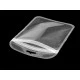 Saculeț din celofan cu fermoar 10,5x15 cm - Transparent (50 Bucăți)