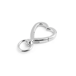 Carabina metalica  pivotanta, gaura 10 mm - Nichel (1 Bucată)