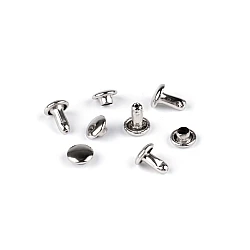 Capse / nituri ø6 mm - Nichel (100 Perechi)