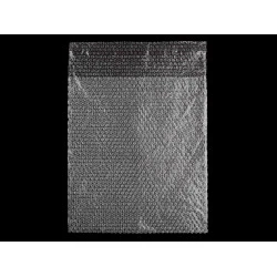 Pungi cu bule de aer și clapetă adezivă, 25x29 cm - Transparent (100 Bucăți)