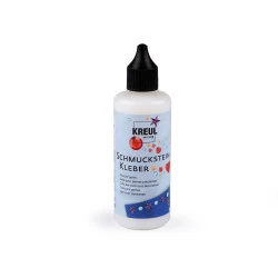 Adeziv pentru strasuri 80 ml - Transparent (1 Bucată)