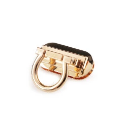 Închizătoare pentru genți de mână 20x42 mm - Auriu clasic (1 Set)