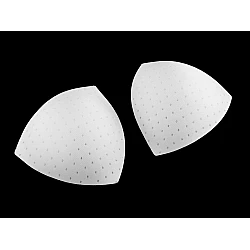 Cupe / bureți sutien cu perforații 38 - Alb (1 Pereche)