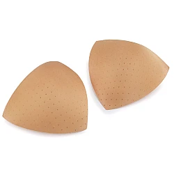 Cupe / bureți sutien cu perforații 46 - Nude (4 Perechi)