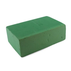 Burete aranjamente florale florex pentru aranjare umeda 7x10x20 cm - Verde (1 Bucată)