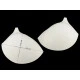 Cupe / bureți sutien / corsete cu perforații, marimea 38 - Off white (25 Perechi)