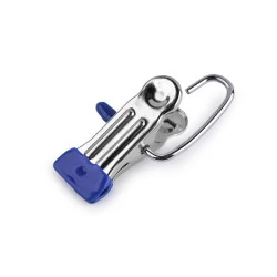 Cârlig metalic cu clemă pentru mărfuri - Argintiu (20 Bucăți)