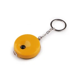 Ruleta / breloc calitate germana, lungime 150 cm - Galben (10 Bucăți)