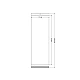 Punga pp cu clapeta adeziva si agatatoare 12x30 cm - Transparent (100 Bucăți)