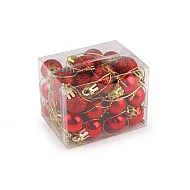 Globulețe de craciun ø20 mm - Roz vintage (1 Cutie)
