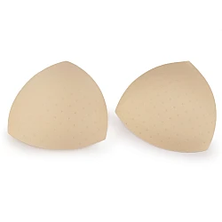 Cupe / bureți sutien / corsete cu perforații, marimea l - Nude (1 Pereche)