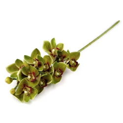 Buchet de orhidee artificială - Bej deschis (1 Bucată)