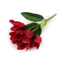Buchet de lalele artificiale - Roșu (1 Bucată)