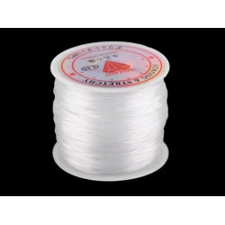 Fir de nailon ø0,8 mm - Transparent (1 Bucată)