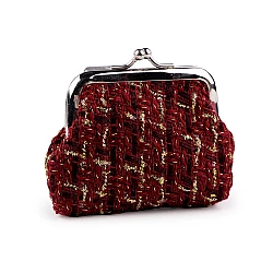 Portofel mic pentru monede - Roșu închis (1 Bucată)