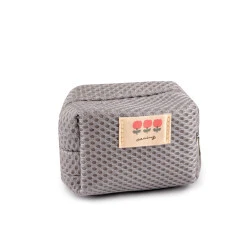 Borsetă fete 8,5x6 cm - Gri deschis (1 Bucată)