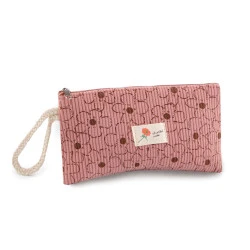 Borseta textila pentru articole 18,5x10 cm - Roz pudrat (1 Bucată)