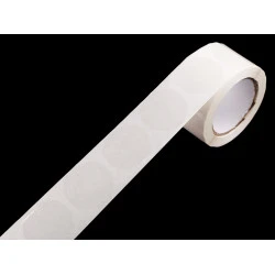 Autocolante rotunde pe rola ø2; 2,5; 3 cm - Transparent (1 Bucată)