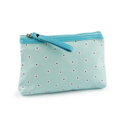 Borsetă pentru cosmetice si articole mici 14x20 cm - Verde mentol (1 Bucată)