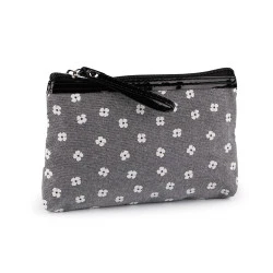 Borsetă pentru cosmetice si articole mici 14x20 cm - Gri (1 Bucată)