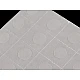 Buline de gel cu două fețe autoadezive ø12 mm - Transparent (1 Sac)