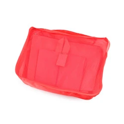 Set de 7 organizatoare pentru valiza de voiaj - Roșu coral (1 Set)