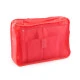 Set de 7 organizatoare pentru valiza de voiaj - Roșu coral (1 Set)