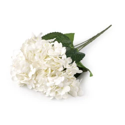 Buchet de hortensii artificiale - Crem foarte deschis (1 Bucată)