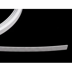 Balene metalice plate latimea 6; 8; 12 mm metraj - Alb (1 Metru)
