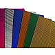 Hartie ondulata efect metalic/carton mix de culori - Mix (1 Sac)