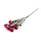 Buchet artificial de garoafe mini - Roz deschis (5 Bucăți)