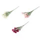 Buchet artificial de garoafe mini - Roz deschis (5 Bucăți)