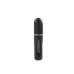 Atomizor de parfum de călătorie reîncărcabil 8 cm - Negru (1 Bucată)