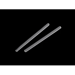 Întăritură pentru corset, lățime 5 mm, lungime 8; 10 cm - Transparent (10 Bucăți)