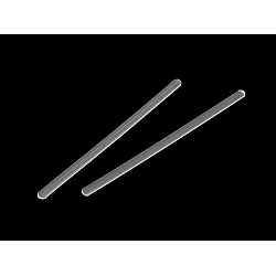 Întăritură pentru corset, lățime 5 mm, lungime 8; 10 cm - Transparent (10 Bucăți)