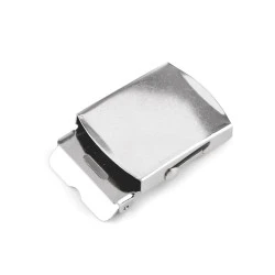 Cataramă metalică pentru curea, 40 mm - Nichel (1 Bucată)