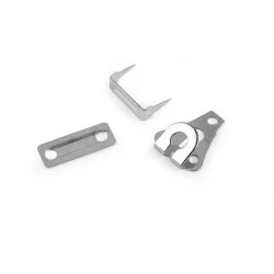 Copci metalice pentru pantaloni - Nichel (5 Bucăți)