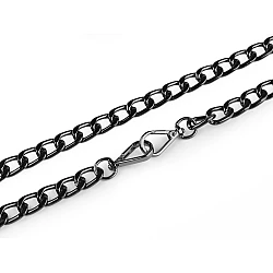 Lanț pentru geanți cu carabină, lungime 125 cm - Nichel negru (1 Bucată)