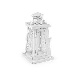 Felinar metalic - Alb (1 Bucată)