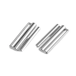 Cataramă metalică pentru paltoane, jachete, 38 mm - Nichel (1 Pereche)