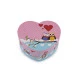Cutie cadou inimă 11,5x10 cm - Mov închis (6 Bucăți) Cutie cadou inimă 11,5x10 cm - Mov închis (6 Bucăți)