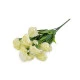 Buchet artificial de mini garoafe - Crem deschis (1 Bucată)