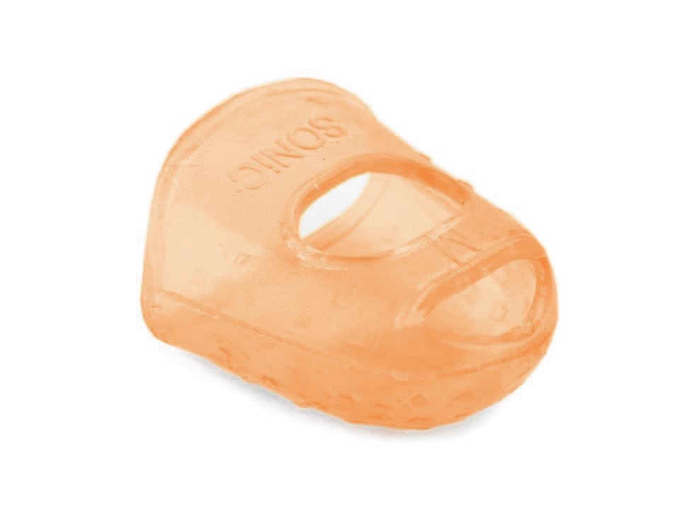 Degetar silicon (pachet 2 buc.) - portocaliu Degetar silicon (pachet 2 buc.) - portocaliu