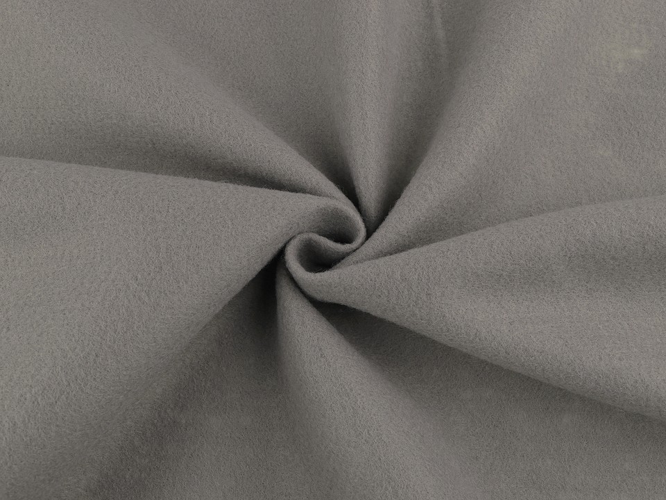 Fetru / Pâslă la metru, 150 cm x 1 m - gri cenușă Fetru / Pâslă la metru, 150 cm x 1 m - gri cenușă