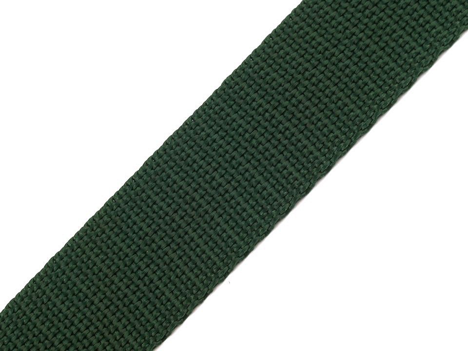 Chingă polipropilenă, lățime 25 mm (pachet 5 m) - verde mușchi Chingă polipropilenă, lățime 25 mm (pachet 5 m) - verde mușchi