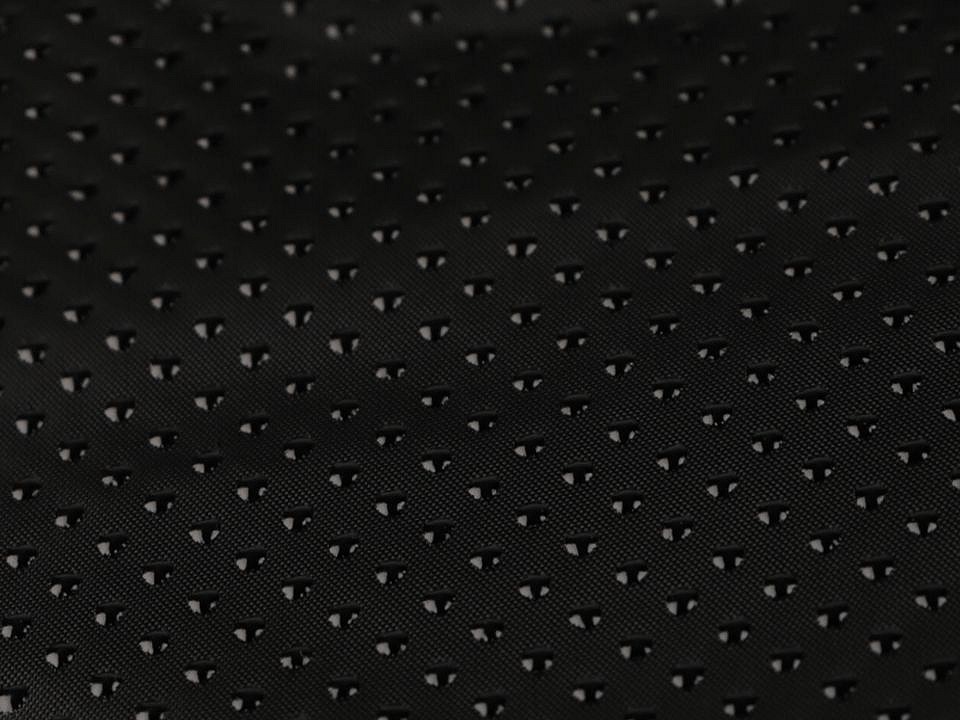 Material textil cu buline antiderapante, la metru - negru